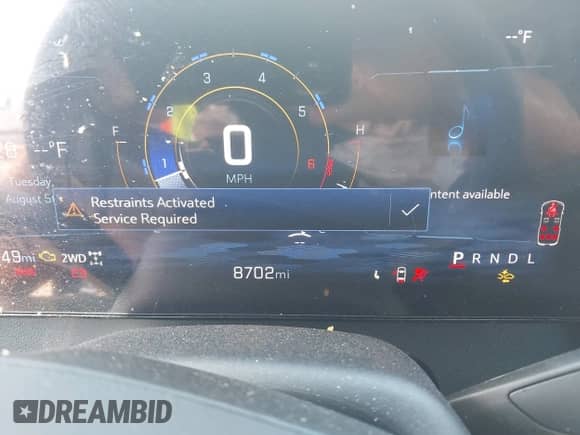2024 Chevrolet Traverse AWD Z71 с VIN 1GNEVJKS5RJ225332, выставлен на аукционе IAAI как лот 42903961 с пробегом 8 702 миль миль и . История ставок и продаж доступна на DreamBid. Изображение 7.