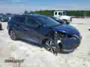 2024 Nissan Murano SL with VIN 5N1AZ2CJ7RC105975, listed as a Copart auction lot 62755965 with 5,825 mi miles and Salvage title. Bid and sale history available at DreamBid. Image 4.