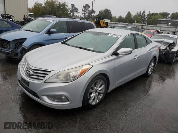 2012 Hyundai Azera с VIN KMHFG4JG0CA159474, выставлен на аукционе Copart как лот 74321994 с пробегом 167 119 миль миль и Списание • Salvage title. История ставок и продаж доступна на DreamBid. Изображение 1.