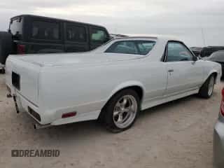 1984 Chevrolet El Camino с VIN 1GCCW80H7ER173291, выставлен на аукционе Copart как лот 76606244 с пробегом Не указан миль и Списание • Salvage title. История ставок и продаж доступна на DreamBid. Изображение 3.