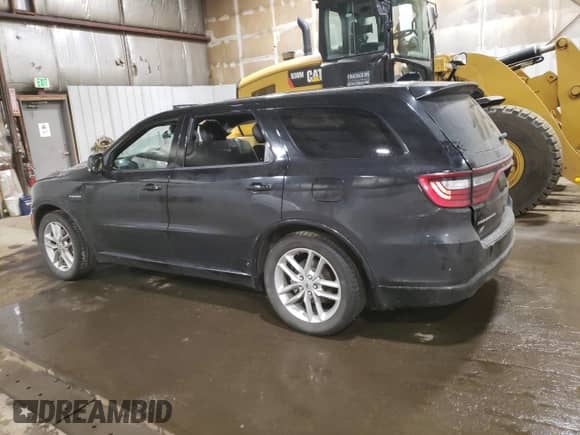 2021 Dodge Durango R/T with VIN 1C4SDJCT1MC573728, listed as a Copart auction lot 60901185 with 57,039 mi miles and Salvage title. Bid and sale history available at DreamBid. Image 2.