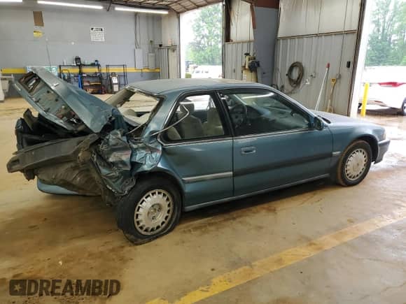 1991 Honda Accord with VIN 1HGCB7162MA063492, listed as a Copart auction lot 54439245 with 280,791 mi miles and Salvage title. Bid and sale history available at DreamBid. Image 3.
