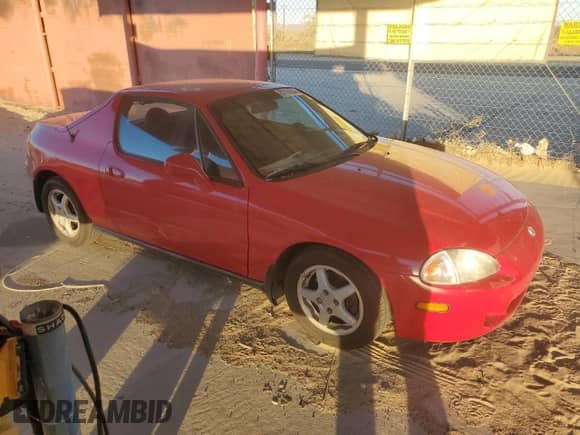 1997 Honda Civic with VIN JHMEG2176VS000152, listed as a Copart auction lot 81164344 with 187,903 mi miles and Salvage title. Bid and sale history available at DreamBid. Image 4.