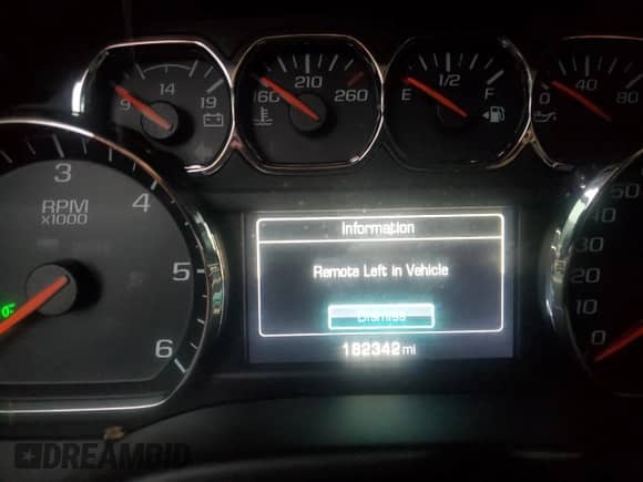 2015 Chevrolet Suburban LTZ с VIN 1GNSKKKC0FR193672, выставлен на аукционе Copart как лот 70141795 с пробегом 182 342 миль миль и Списание • Salvage title. История ставок и продаж доступна на DreamBid. Изображение 9.