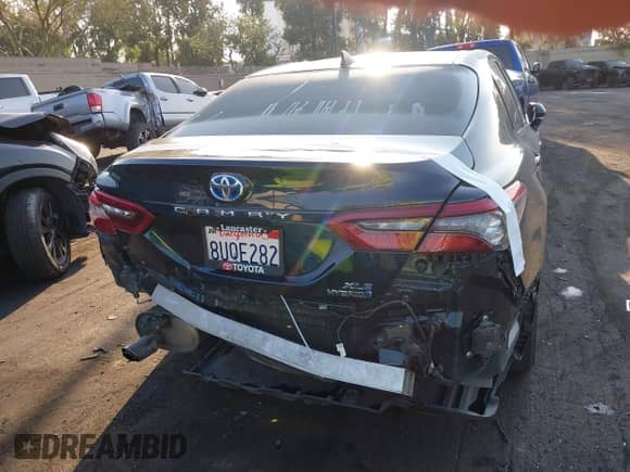 2021 Toyota Camry Hybrid XLE with VIN 4T1F31AK9MU547267, listed as a IAAI auction lot 42732726 with 106,937 mi miles and . Bid and sale history available at DreamBid. Image 17.