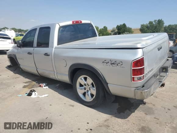 2004 Dodge 1500 SLT with VIN 1D7HU18D24S536520, listed as a Copart auction lot 68725275 with 155,647 mi miles and Non repairable. Bid and sale history available at DreamBid. Image 2.
