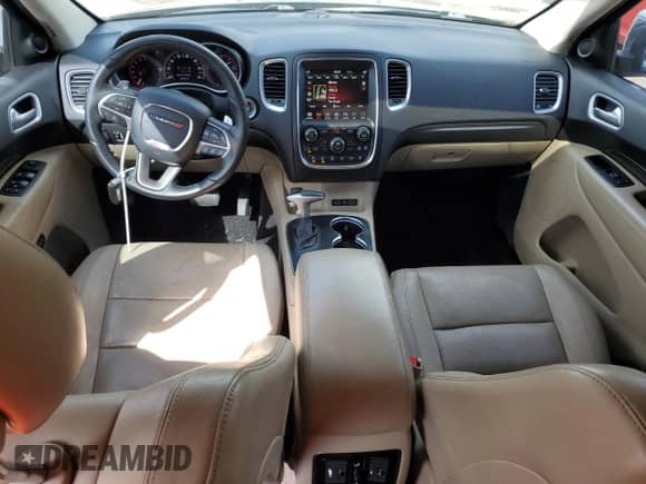 2018 Dodge Durango Citadel with VIN 1C4RDHEG5JC279686, listed as a Copart auction lot 71718224 with 55,297 mi miles and Salvage title. Bid and sale history available at DreamBid. Image 8.