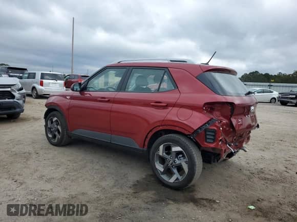 2024 Hyundai Venue Limited z VIN KMHRC8A36RU317174, wystawiony jako Copart lot #85849885 z przebiegiem 6 430 mil mil oraz Nie do naprawy • Non repairable. Historia ofert i sprzedaży dostępna na DreamBid. Obrazek 2.