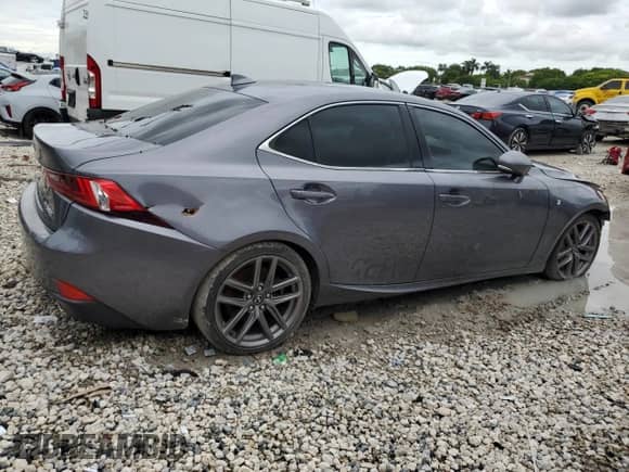 2015 Lexus IS 350 с VIN JTHCE1D20F5007511, выставлен на аукционе Copart как лот 81128795 с пробегом 82 790 миль миль и Списание • Salvage title. История ставок и продаж доступна на DreamBid. Изображение 3.
