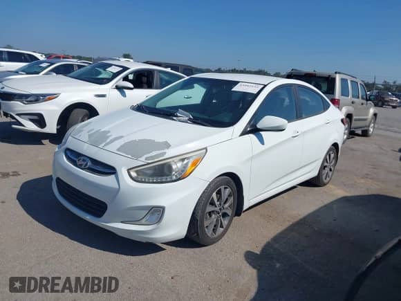 2016 Hyundai Accent SE with VIN KMHCU4AE0GU049958, listed as a IAAI auction lot 43402152 with 151,299 mi miles and . Bid and sale history available at DreamBid. Image 2.