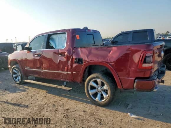 2021 Ram 1500 Limited с VIN 1C6RREHT0MN575305, выставлен на аукционе Copart как лот 71040485 с пробегом 81 250 миль миль и Списание • Salvage title. История ставок и продаж доступна на DreamBid. Изображение 2.