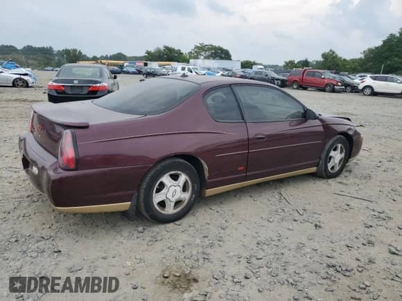 2003 Chevrolet Monte Carlo SS с VIN 2G1WX12K539125718, выставлен на аукционе Copart как лот 67859225 с пробегом 183 381 миль миль и Списание • Salvage title. История ставок и продаж доступна на DreamBid. Изображение 3.