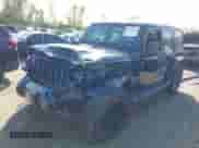 2022 Jeep Wrangler Unlimited Sahara with VIN 1C4JJXP68NW271669, listed as a IAAI auction lot 43277507 with 51,422 mi miles and . Bid and sale history available at DreamBid. Image 2.