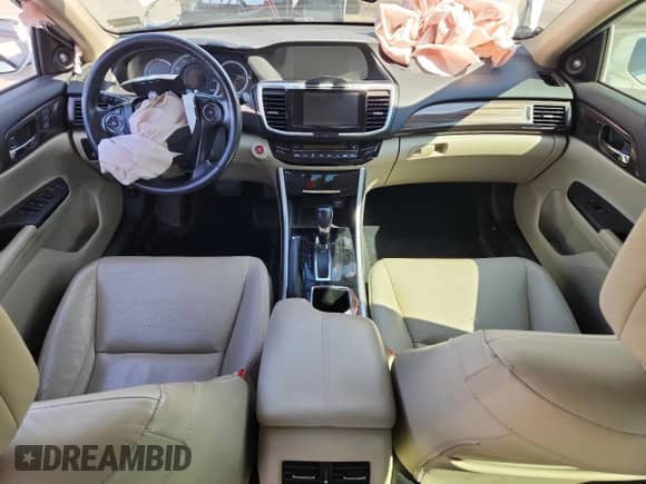 2016 Honda Accord EX-L with VIN 1HGCR2F8XGA005241, listed as a Copart auction lot 71999735 with Not provided miles and Salvage title. Bid and sale history available at DreamBid. Image 8.