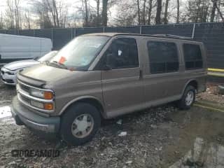 1996 Chevrolet Chevy Van с VIN 1GBFG15M1T1001653, выставлен на аукционе Copart как лот 84589274 с пробегом Не указан миль и На запчасти • Non repairable. История ставок и продаж доступна на DreamBid. Изображение 1.
