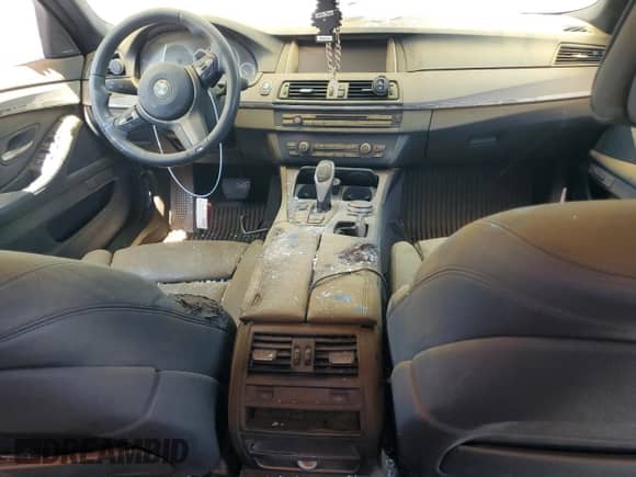 2014 BMW 5 Series 528i xDrive with VIN WBA5A7C59ED614707, listed as a Copart auction lot 80464835 with Not provided miles and Salvage title. Bid and sale history available at DreamBid. Image 8.