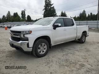 2020 Chevrolet Silverado 1500 LT z VIN 1GCUYDED9LZ192404, wystawiony jako Copart lot #65426545 z przebiegiem 112 128 mil mil oraz Szkoda całkowita • Salvage title. Historia ofert i sprzedaży dostępna na DreamBid. Obrazek 1.