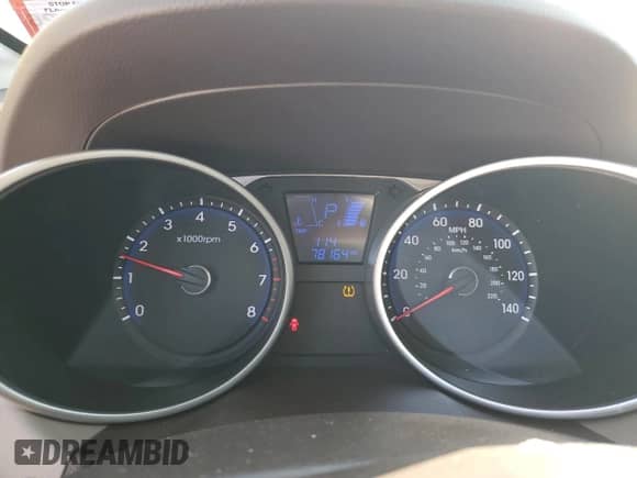 2013 Hyundai Tucson GLS с VIN KM8JUCAC6DU695890, выставлен на аукционе Copart как лот 80715335 с пробегом 78 164 миль миль и Списание • Salvage title. История ставок и продаж доступна на DreamBid. Изображение 9.