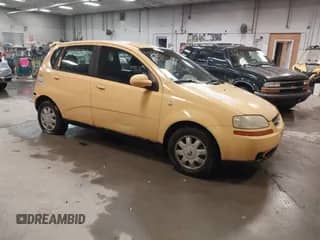 2005 Chevrolet Aveo LS с VIN KL1TD62655B310654, выставлен на аукционе IAAI как лот 41389685 с пробегом 107 879 миль миль и . История ставок и продаж доступна на DreamBid. Изображение 1.