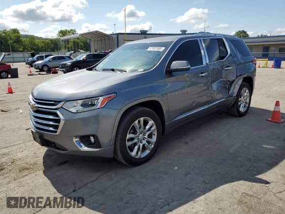 2021 Chevrolet Traverse High Country with VIN 1GNEVNKW1MJ182370, listed as a Copart auction lot 67982895 with 80,417 mi miles and Non repairable. Bid and sale history available at DreamBid. Image 1.