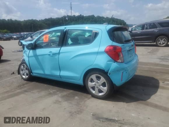 2021 Chevrolet Spark LS with VIN KL8CB6SA7MC221530, listed as a Copart auction lot 64540065 with Not provided miles and Salvage title. Bid and sale history available at DreamBid. Image 2.