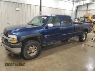 2002 Chevrolet Silverado 2500HD LS with VIN 1GCHK231X2F123608, listed as a Copart auction lot 83804834 with Not provided miles and Clean title. Bid and sale history available at DreamBid. Image 1.
