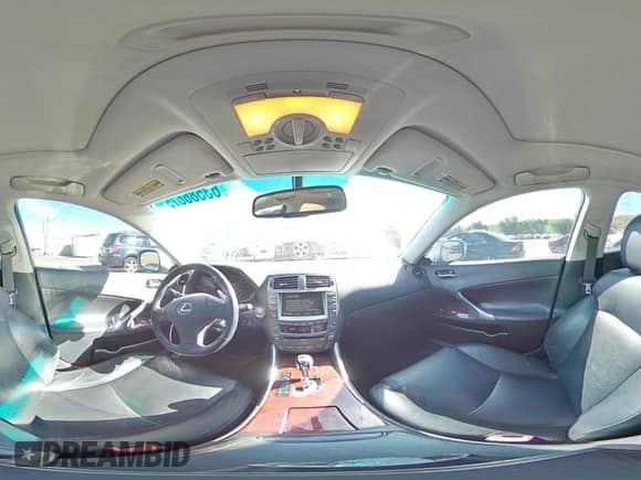 2007 Lexus IS 250 with VIN JTHCK262575011759, listed as a Copart auction lot 63586675 with 202,775 mi miles and Salvage title. Bid and sale history available at DreamBid. Image 14.