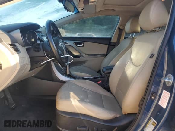 2014 Hyundai Elantra SE with VIN KMHDH4AE4EU143217, listed as a Copart auction lot 81665435 with 147,127 mi miles and Salvage title. Bid and sale history available at DreamBid. Image 7.