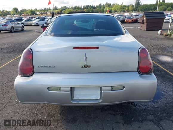 2004 Chevrolet Monte Carlo LS с VIN 2G1WW12EX49331521, выставлен на аукционе IAAI как лот 42311785 с пробегом 176 344 миль миль и . История ставок и продаж доступна на DreamBid. Изображение 17.