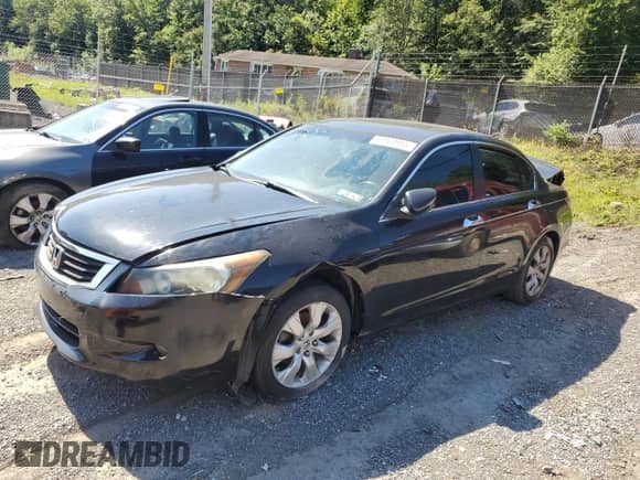 2009 Honda Accord EX z VIN 1HGCP36739A004843, wystawiony jako Copart lot #69964955 z przebiegiem 202 090 mil mil oraz Szkoda całkowita • Salvage title. Historia ofert i sprzedaży dostępna na DreamBid. Obrazek 1.