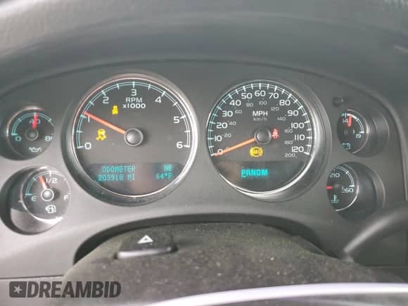 2014 Chevrolet Suburban LTZ with VIN 1GNSCKE05ER110007, listed as a Copart auction lot 50434205 with 203,918 mi miles and Salvage title. Bid and sale history available at DreamBid. Image 9.