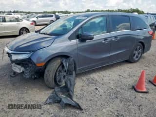 2024 Honda Odyssey EX с VIN 5FNRL6H50RB074843, выставлен на аукционе Copart как лот 70348275 с пробегом 39 398 миль миль и Списание • Salvage title. История ставок и продаж доступна на DreamBid. Изображение 1.
