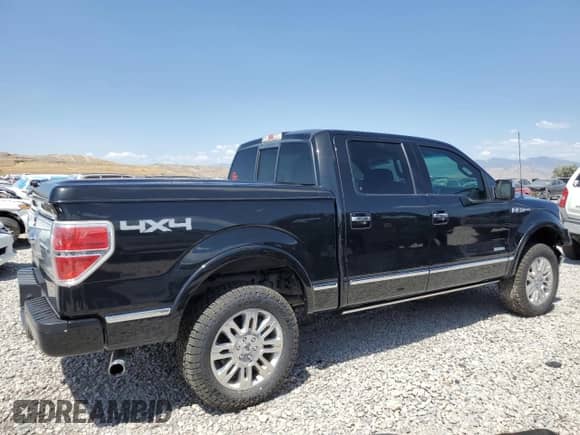 2014 Ford F-150 FX4 with VIN 1FTFW1ET7EFB69518, listed as a Copart auction lot 65610935 with 141,488 mi miles and Salvage title. Bid and sale history available at DreamBid. Image 3.
