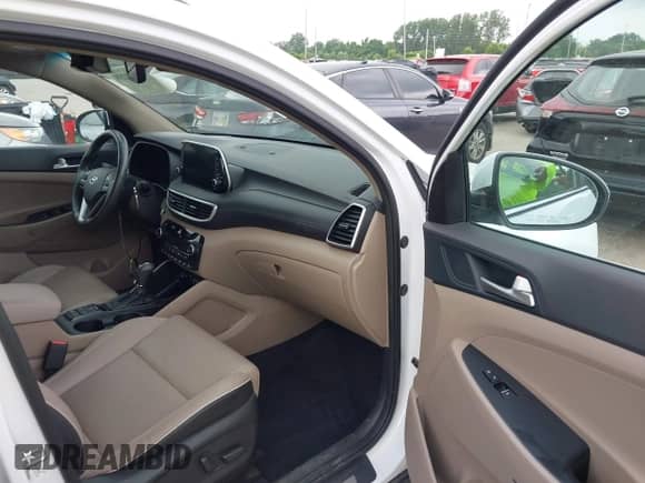 2021 Hyundai Tucson Limited with VIN KM8J3CAL5MU408929, listed as a IAAI auction lot 42651239 with 43,602 mi miles and . Bid and sale history available at DreamBid. Image 5.