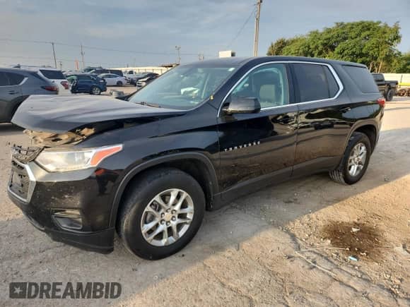 2020 Chevrolet Traverse LS с VIN 1GNERFKW0LJ184443, выставлен на аукционе Copart как лот 80029595 с пробегом 127 399 миль миль и Списание • Salvage title. История ставок и продаж доступна на DreamBid. Изображение 1.