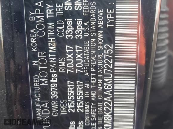 2021 Hyundai Kona SEL z VIN KM8K22AA6MU722752, wystawiony jako Copart lot #81508805 z przebiegiem 51 739 mil mil oraz Czysty tytuł • Clean title. Historia ofert i sprzedaży dostępna na DreamBid. Obrazek 13.