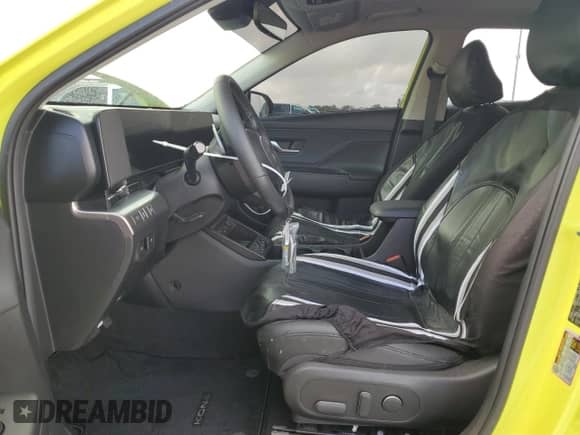 2024 Hyundai Kona Limited с VIN KM8HE3A32RU095922, выставлен на аукционе Copart как лот 76973524 с пробегом Не указан миль и На запчасти • Non repairable. История ставок и продаж доступна на DreamBid. Изображение 7.