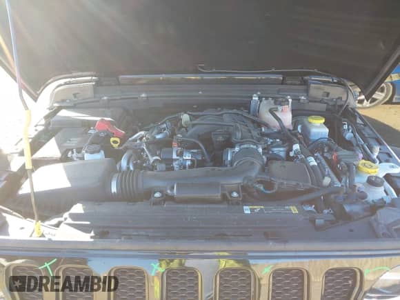 2022 Jeep Wrangler Unlimited Sahara Altitude with VIN 1C4HJXEG6NW238843, listed as a IAAI auction lot 43108547 with 15,051 mi miles and . Bid and sale history available at DreamBid. Image 10.