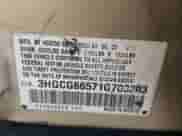 2001 Honda Accord LX with VIN 3HGCG66571G703303, listed as a Copart auction lot 80304165 with 267,084 mi miles and Clean title. Bid and sale history available at DreamBid. Image 12.