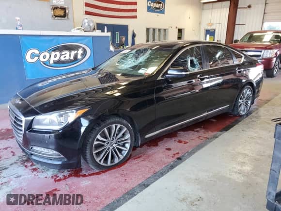 2016 Hyundai Genesis 3.8L с VIN KMHGN4JE9GU136157, выставлен на аукционе Copart как лот 64985493 с пробегом 111 981 миль миль и . История ставок и продаж доступна на DreamBid. Изображение 1.