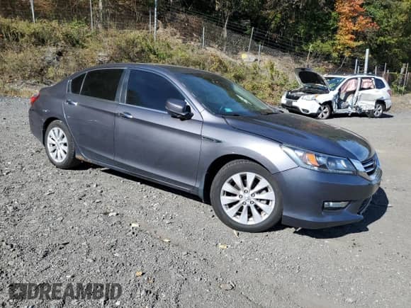 2013 Honda Accord EX-L z VIN 1HGCR2F82DA248666, wystawiony jako Copart lot #87014745 z przebiegiem 197 205 mil mil oraz Szkoda całkowita • Salvage title. Historia ofert i sprzedaży dostępna na DreamBid. Obrazek 4.