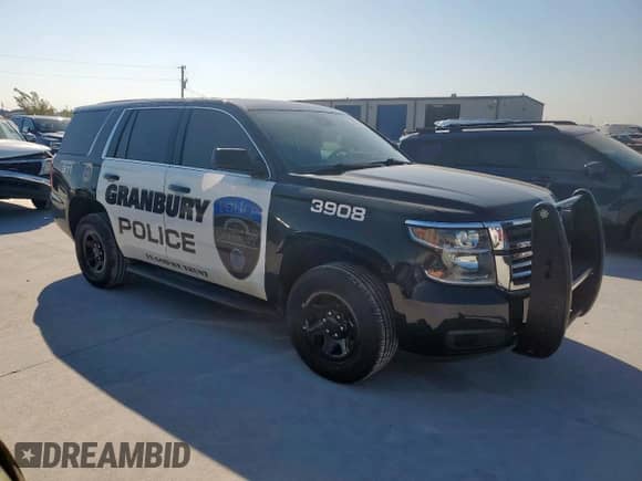 2020 Chevrolet Tahoe Commercial z VIN 1GNLCDEC3LR267462, wystawiony jako Copart lot #84914435 z przebiegiem 92 093 mil mil oraz Szkoda całkowita • Salvage title. Historia ofert i sprzedaży dostępna na DreamBid. Obrazek 4.