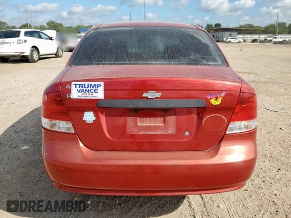 2006 Chevrolet Aveo LS с VIN KL1TD56686B623669, выставлен на аукционе Copart как лот 65998115 с пробегом 225 587 миль миль и Списание • Salvage title. История ставок и продаж доступна на DreamBid. Изображение 6.