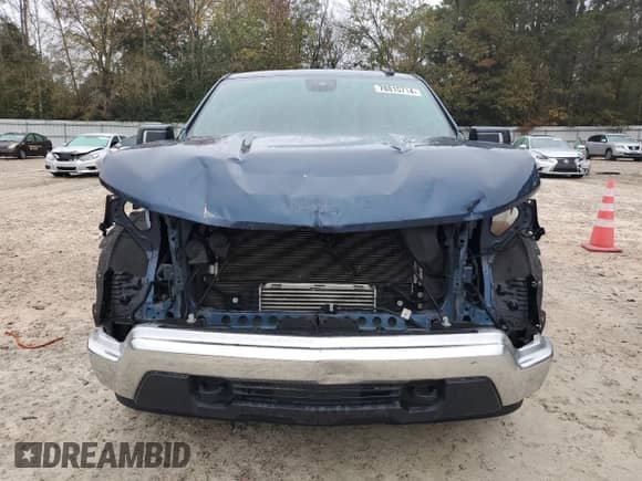 2022 Chevrolet Silverado 1500 Work Truck with VIN 3GCNAAEK2NG505060, listed as a Copart auction lot 78815714 with 56,600 mi miles and Salvage title. Bid and sale history available at DreamBid. Image 5.