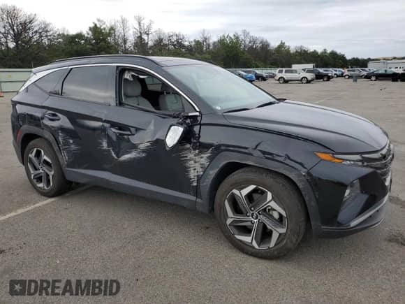 2023 Hyundai Tucson Limited with VIN 5NMJE3AE0PH211095, listed as a Copart auction lot 62237565 with 23,939 mi miles and Salvage title. Bid and sale history available at DreamBid. Image 4.