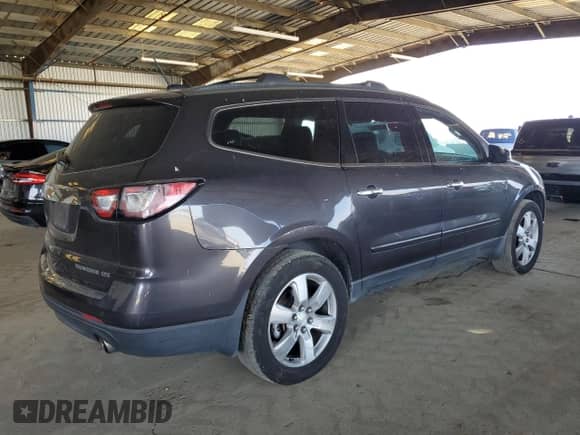 2016 Chevrolet Traverse LTZ с VIN 1GNKRJKDXGJ341387, выставлен на аукционе Copart как лот 60901535 с пробегом 134 866 миль миль и Списание • Salvage title. История ставок и продаж доступна на DreamBid. Изображение 3.