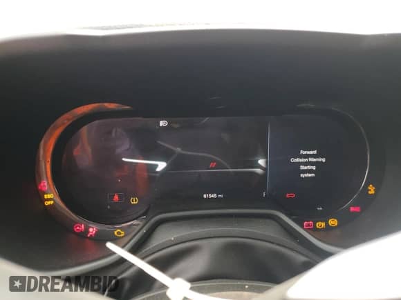 2023 Dodge Hornet GT Plus with VIN ZACNDFBN8P3A05562, listed as a Copart auction lot 56162155 with 61,545 mi miles and Salvage title. Bid and sale history available at DreamBid. Image 9.