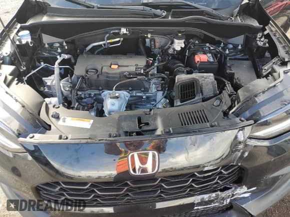 2023 Honda HR-V LX with VIN 3CZRZ1H33PM742069, listed as a Copart auction lot 78604824 with 3,464 mi miles and Salvage title. Bid and sale history available at DreamBid. Image 11.