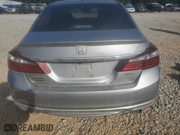 2016 Honda Accord EX-L with VIN 1HGCR3F87GA008989, listed as a Copart auction lot 81953905 with 208,173 mi miles and Salvage title. Bid and sale history available at DreamBid. Image 6.