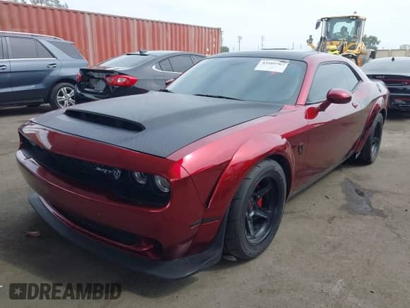 2018 Dodge Challenger with VIN 2C3CDZH91JH102384, listed as a IAAI auction lot 43105767 with 52,855 mi miles and . Bid and sale history available at DreamBid. Image 18.